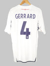 2007/9 England Gerrard #4 Heimtrikot (L) Umbro