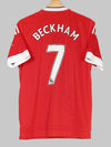 2015/16 Manchester United Beckham #7 Home Shirt (S) Adidas
