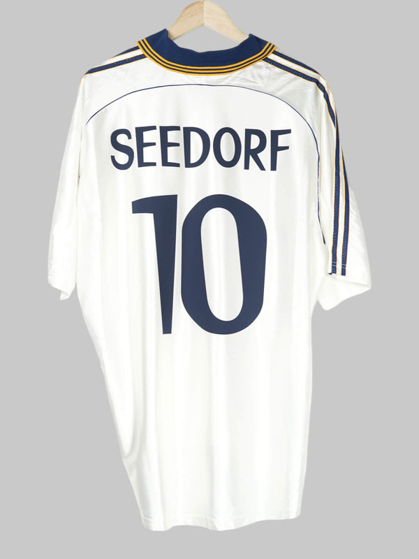 1998/99 Real Madrid Seedorf #10 Home Shirt (XL) adidas