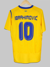 2006/7 Sweden Ibrahimovic #10 Home Shirt (L) Umbro