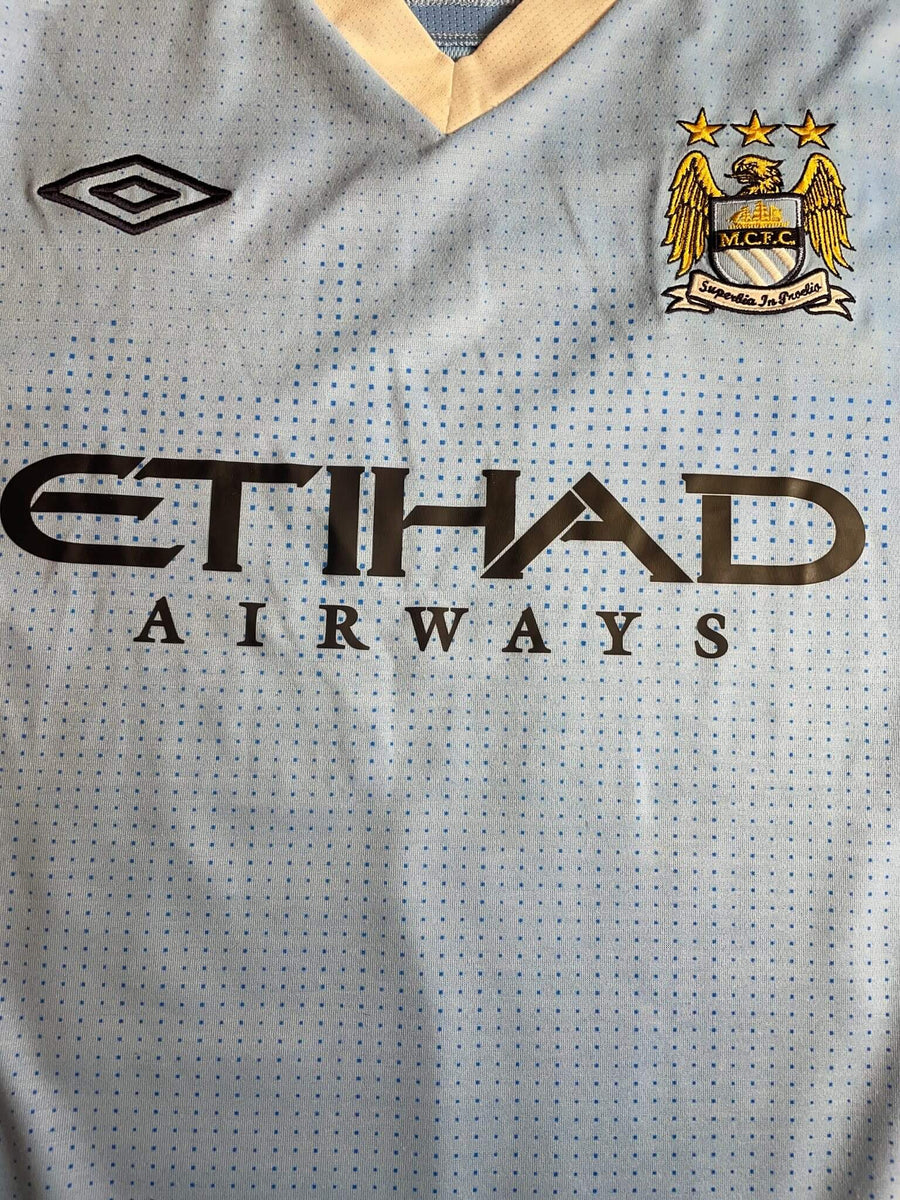 2011/12 Manchester City Balotelli #45 Home Shirt (M)