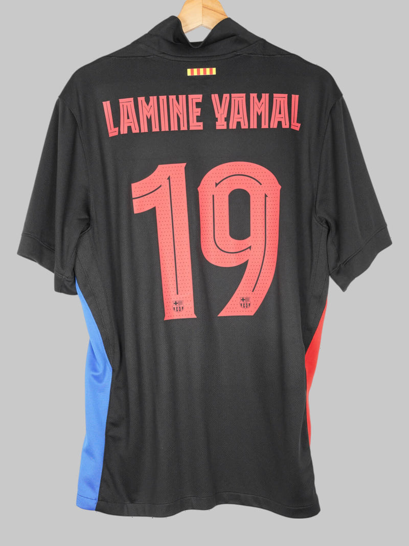 2024/25 FC Barcelona Lamine Yamal #19 Away Shirt (L)