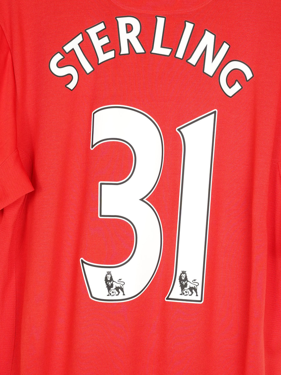 2012/13 Liverpool Sterling #31 Home Shirt (XL)