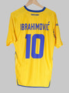 2007/8 Suède Ibrahimovic #10 Maillot Domicile (L) Umbro
