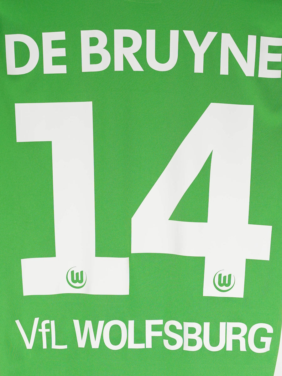 2014/15 Wolfsburg De Bruyne #14 Home Shirt (M)