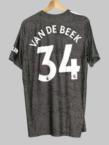 2020/21 Manchester United Van De Beek #34 Away Shirt (L)