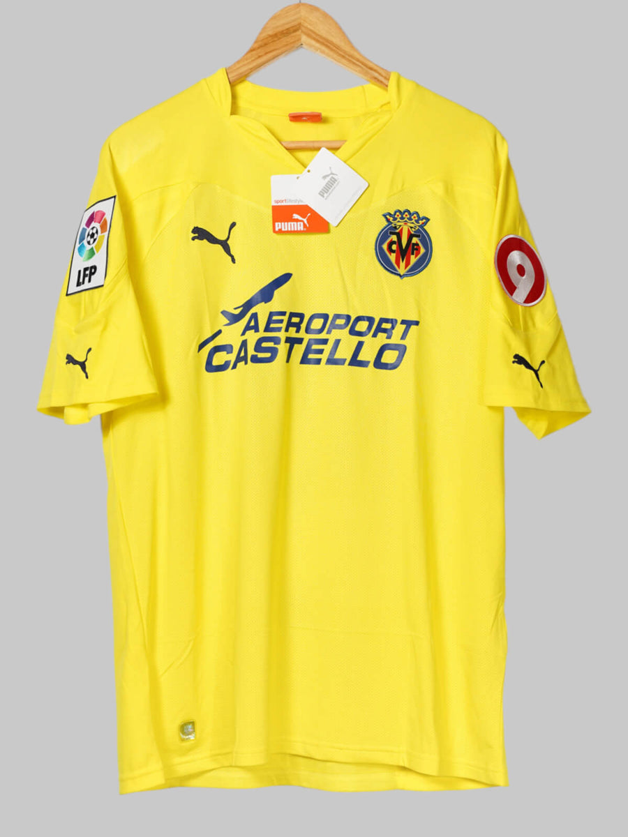 2010/11 Villarreal CF S. Cazorla #8 Home Shirt BNWT (L)