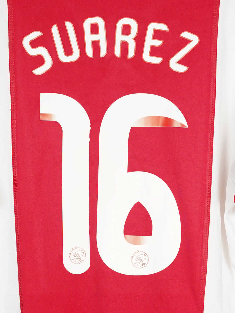 2009/10 Ajax Home Shirt Suarez #16 (M)