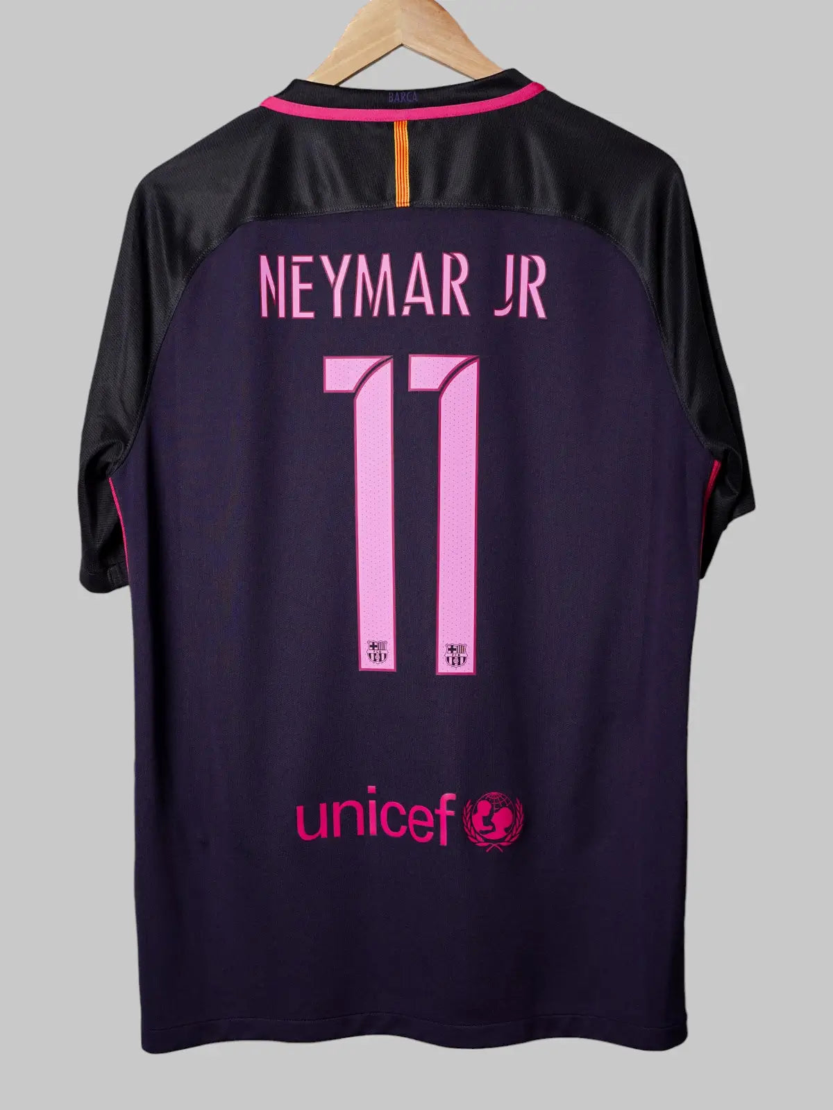 FC Barcelona Camisa Fuera de Casa 2016/17 Neymar Jr #11 (L)