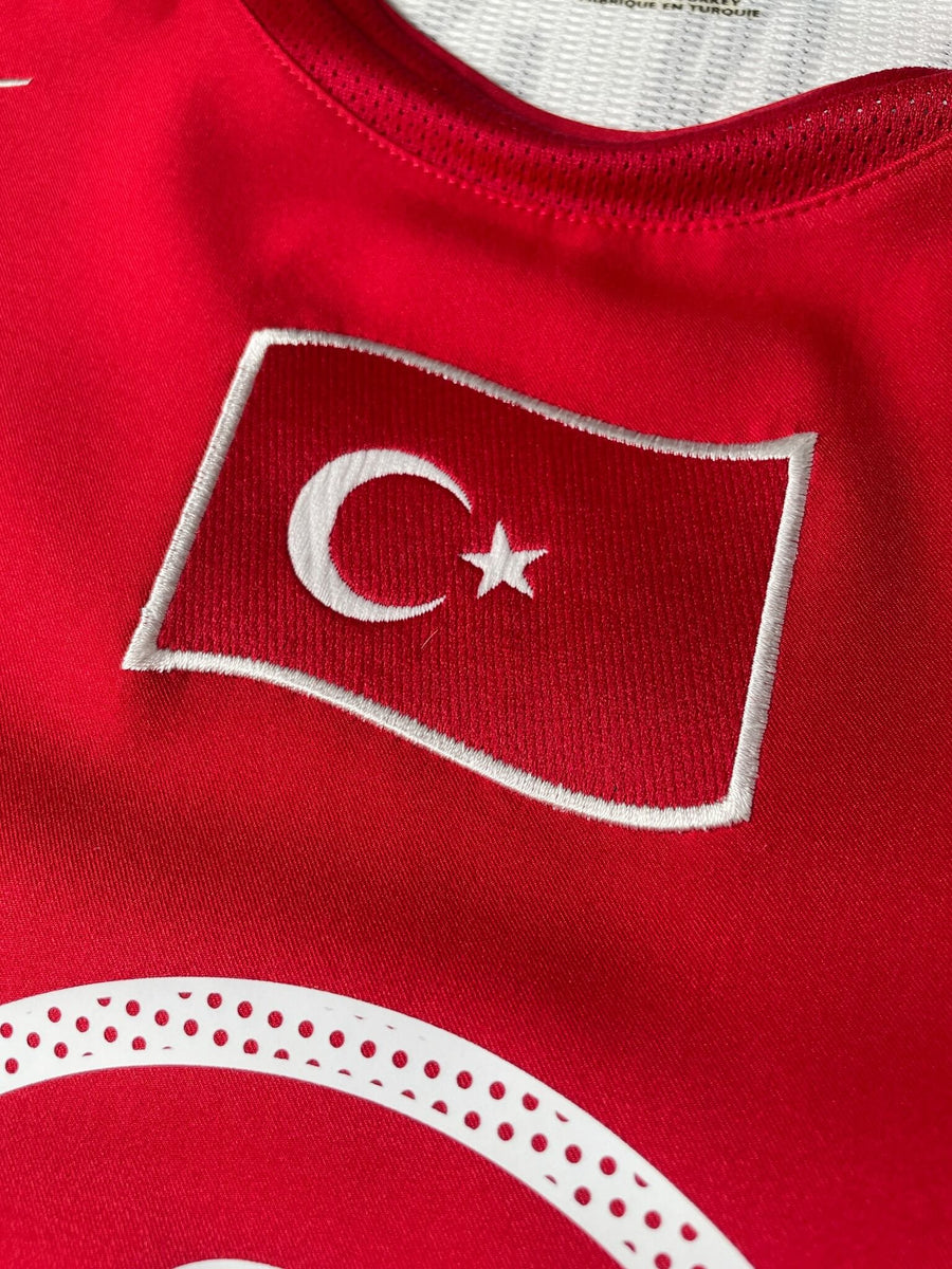 2004/05 Turkey Hakan Sukur #9 Home Shirt (L)