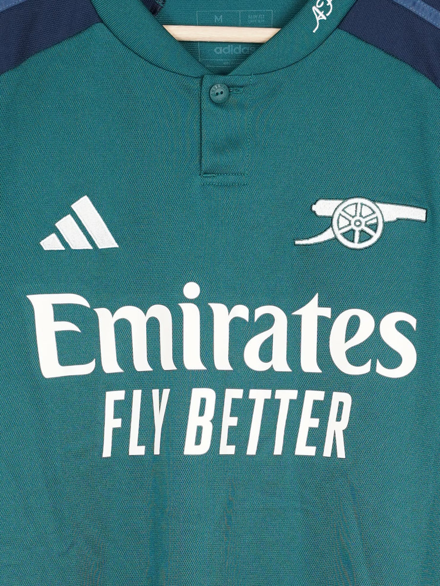 2023/24 Arsenal Rice #41 Third Shirt (M)