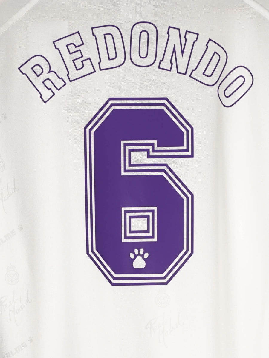 Real Madrid Home Shirt 1994/96 Redondo #6 (XL)