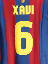 2010/11 Barcelona Xavi #6 Home Shirt (XL)