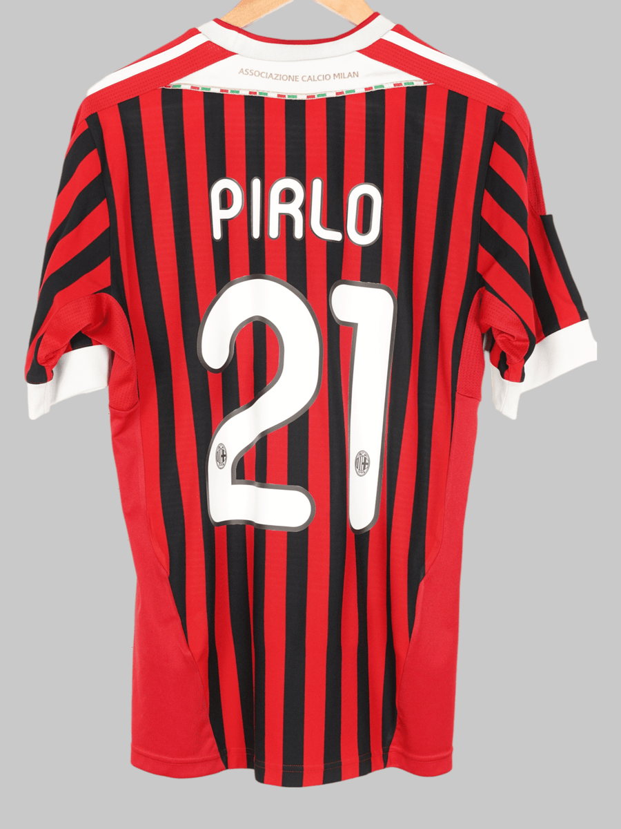 2011/12 AC Milan Pirlo #21 Home Shirt (M)