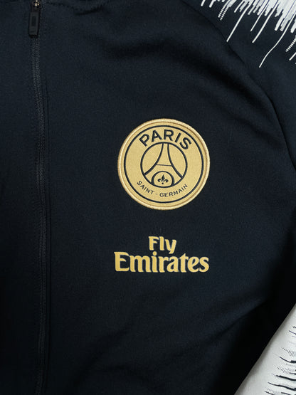 PSG Nike Black/Gold Jacket 2018/19 - 9/10 - M