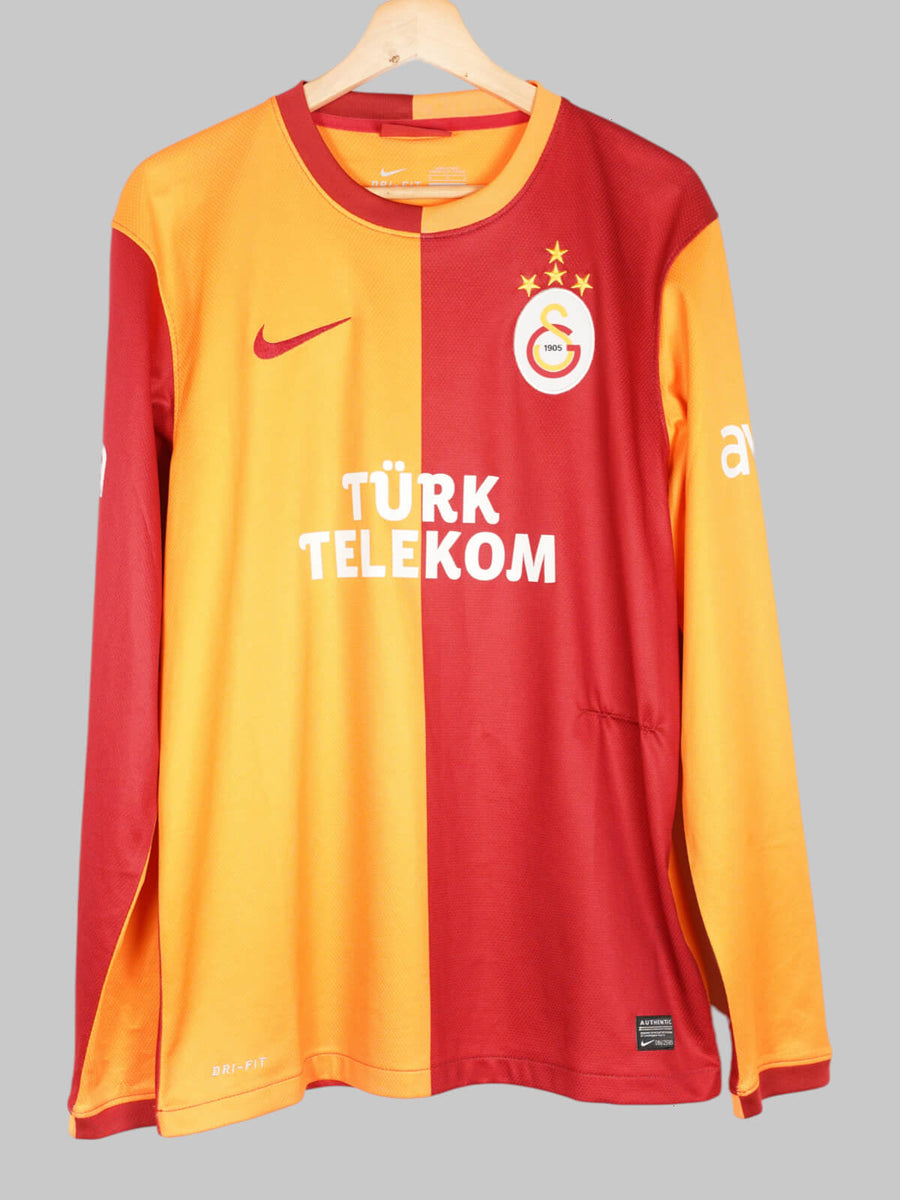 2013/14 Galatasaray Sneijder #10 Home Shirt L/S (M)