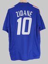 2002-04 Frankreich Zidane #10 Heimtrikot (L) Adidas