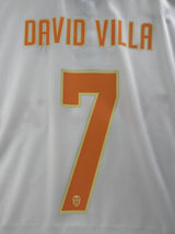2005/6 Valencia David Villa #7 Home Shirt (XL)