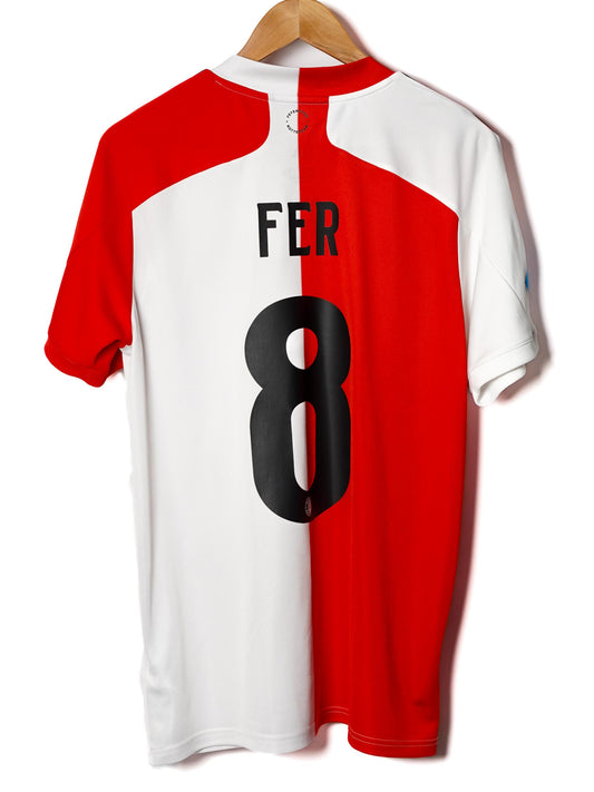 Feyenoord Home Shirt 2020/21 Matchworn Fer #8 (L)