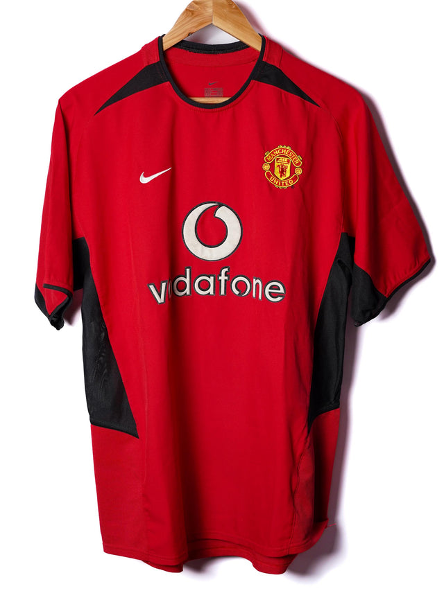 Manchester United Home Shirt 2002/4 (M)