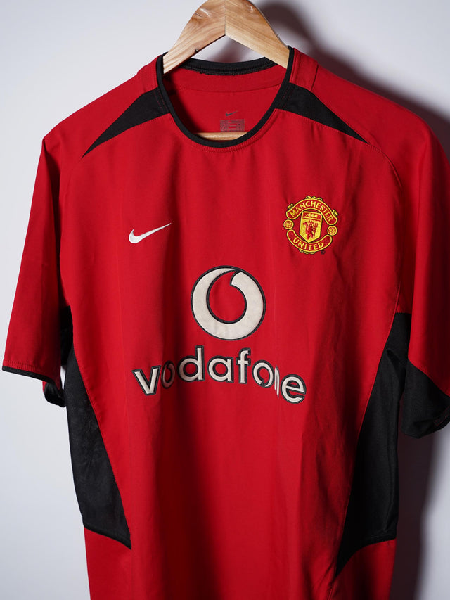 Manchester United Home Shirt 2002/4 (M)