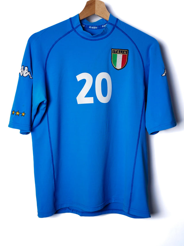 Italy Home Shirt 2000/01 Totti #20 (M)