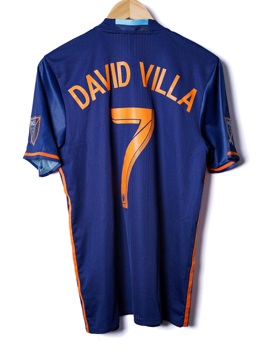 New York City Away Shirt Player Issue 2016/17 David Villa #7 (M)