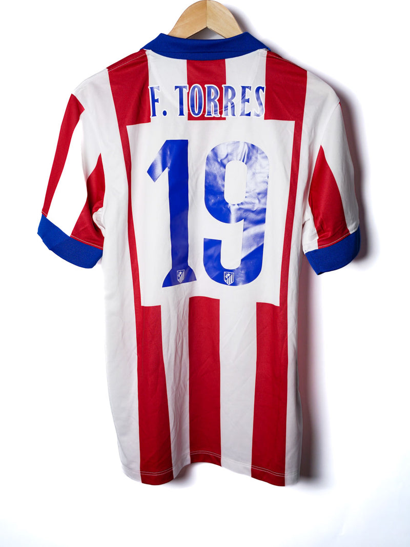 Atletico Madrid Home Shirt 2014/15 Torres #19 BNWT (M)