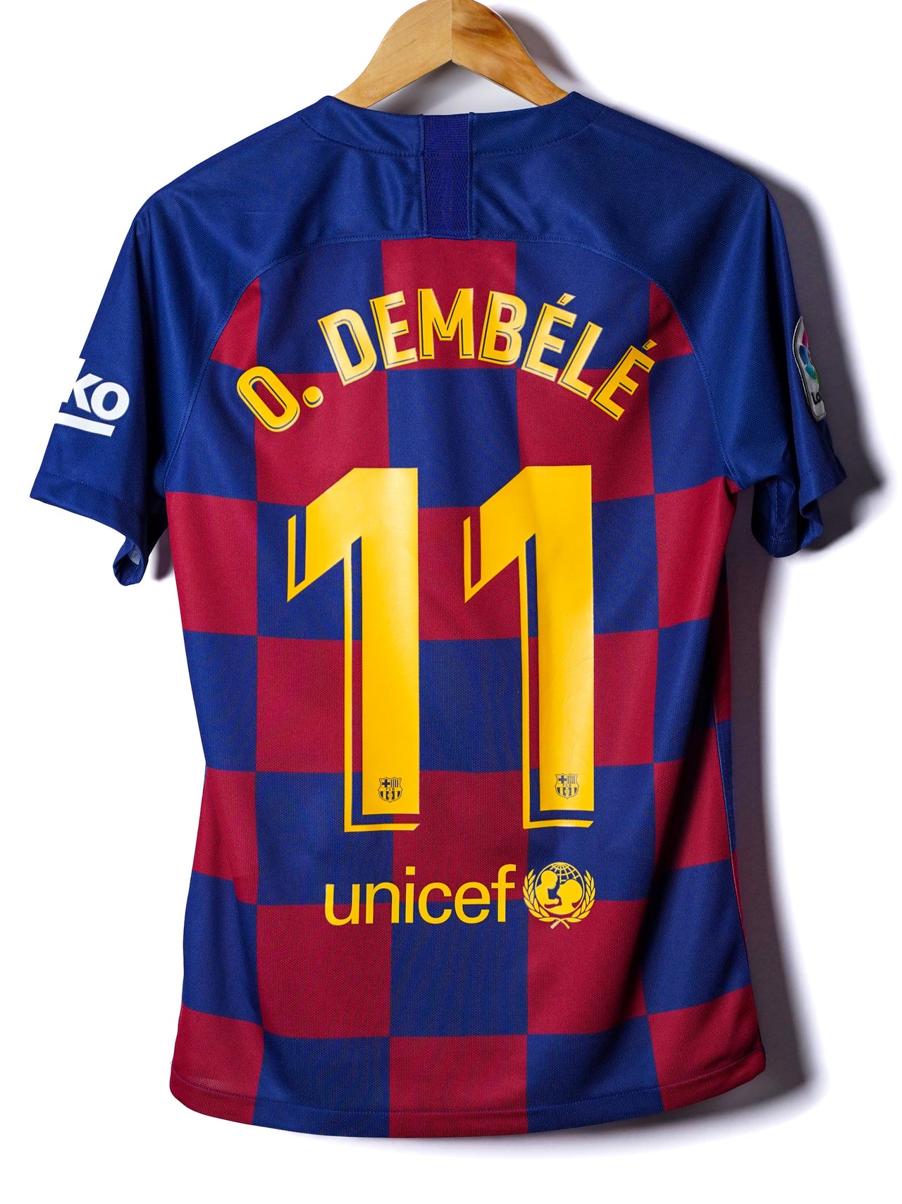 FC Barcelona Home Shirt 2019/20 Dembélé #11 (S)