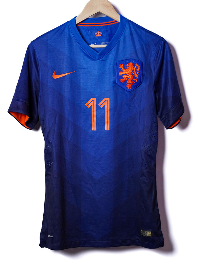 Netherlands Away Shirt Player Issue 2014/15 Robben #11 (M)