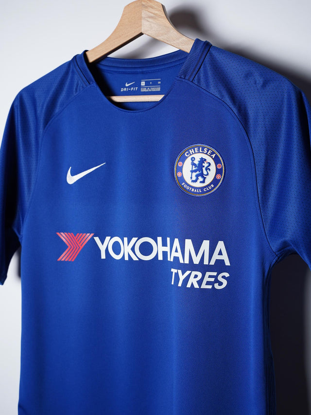 Chelsea Home Shirt 2017/18 Hazard #10 (S)