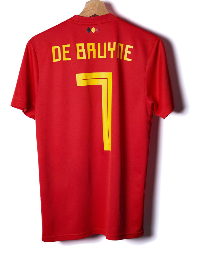 Belgium Home Shirt 2018/19 De Bruyne #7 (S)