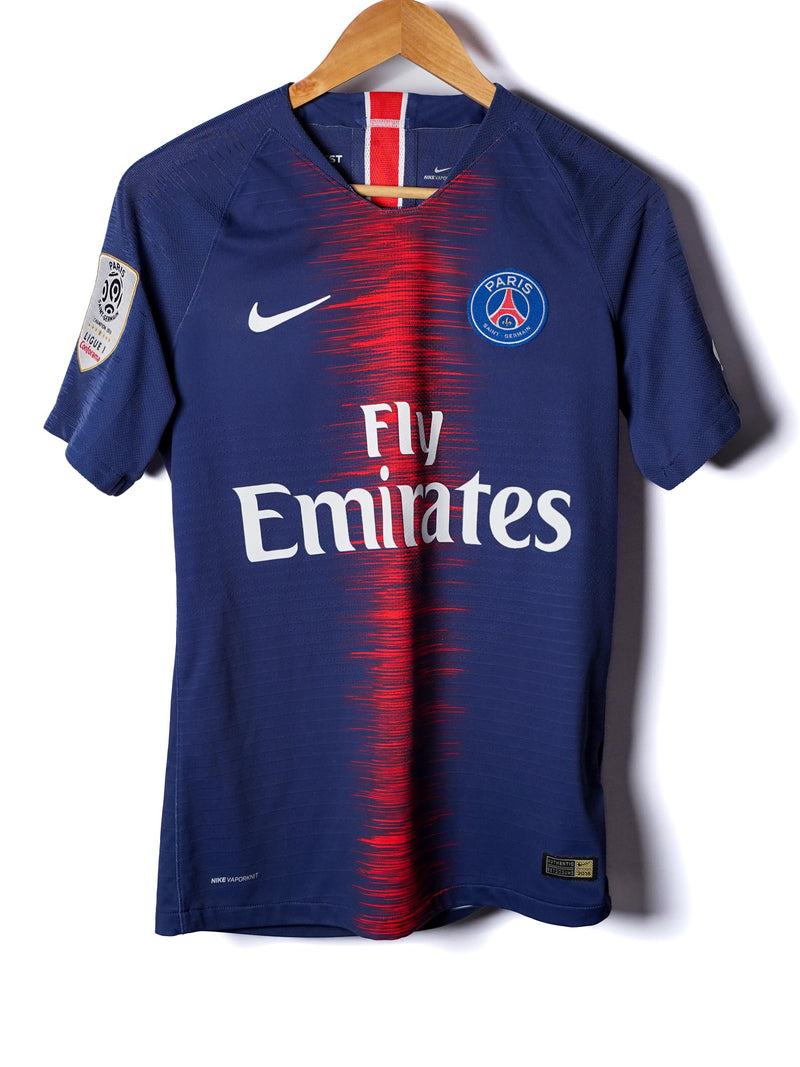 PSG Home Shirt Vaporknit 2018/19 Mbappe #7 (S)