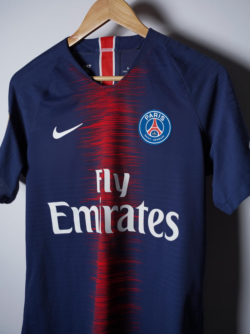 PSG Home Shirt Vaporknit 2018/19 Mbappe #7 (S)