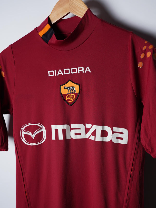 AS Roma Home Shirt 2003/4 (S)