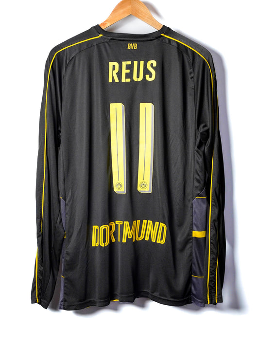 Dortmund Away Shirt 2016/17 Reus #11 L/S (L)