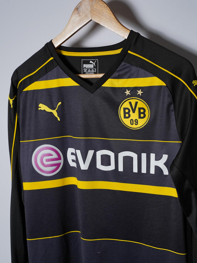 Borussia Dortmund Away Shirt 2016/17 L/S Dembélé #7 (M)