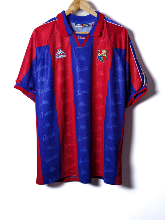 FC Barcelona Home Shirt 1995/97 (XL)