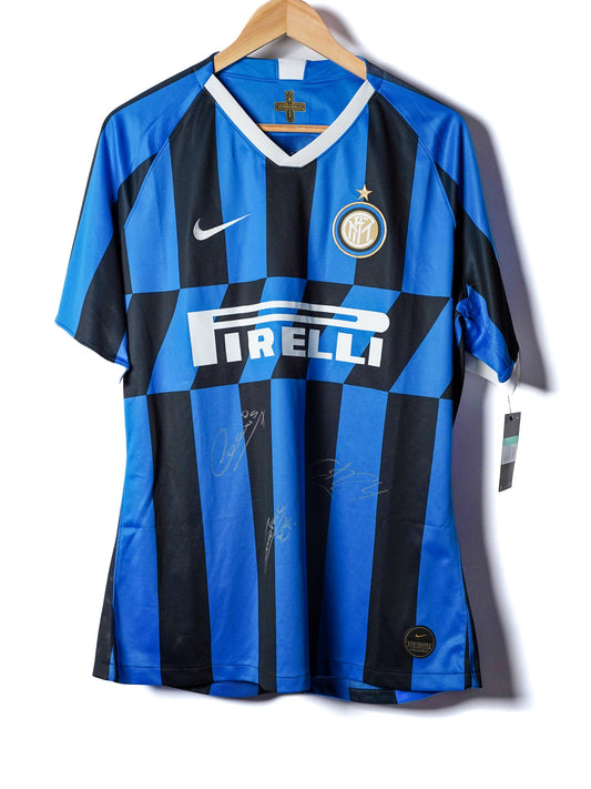 Inter Signed Home Shirt 2019/20 Stock Pro BNWT (XL)