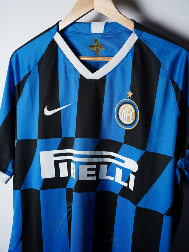 Inter Signed Home Shirt 2019/20 Stock Pro BNWT (XL)