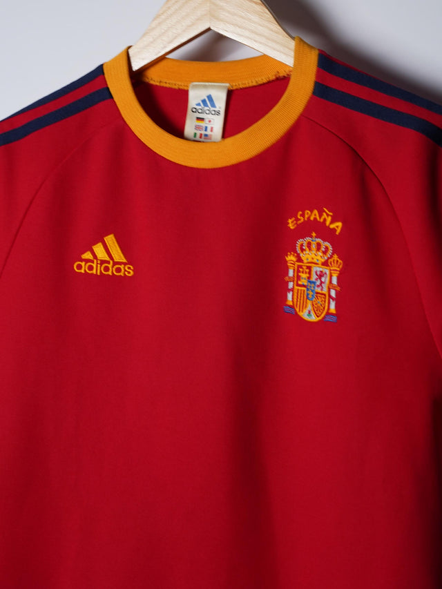 Spain Home Shirt 2002 (XL Kids)