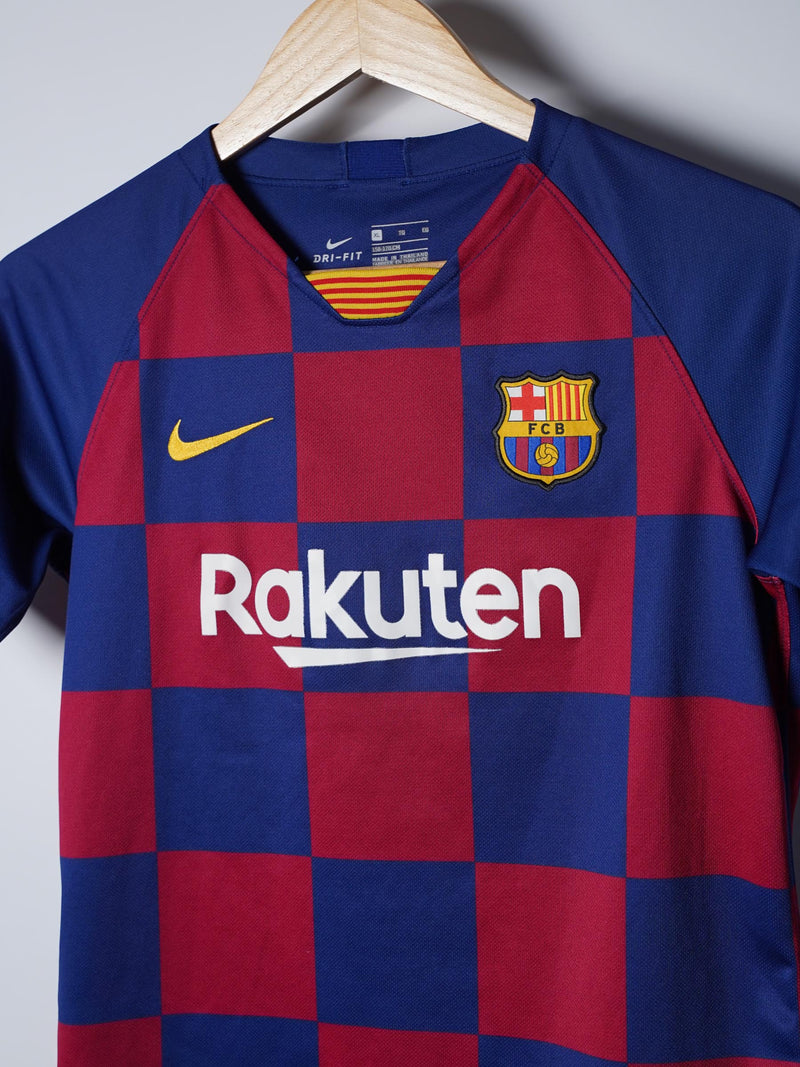 FC Barcelona Home Shirt 2019/20 Frenkie De Jong #21 (XL Kids)