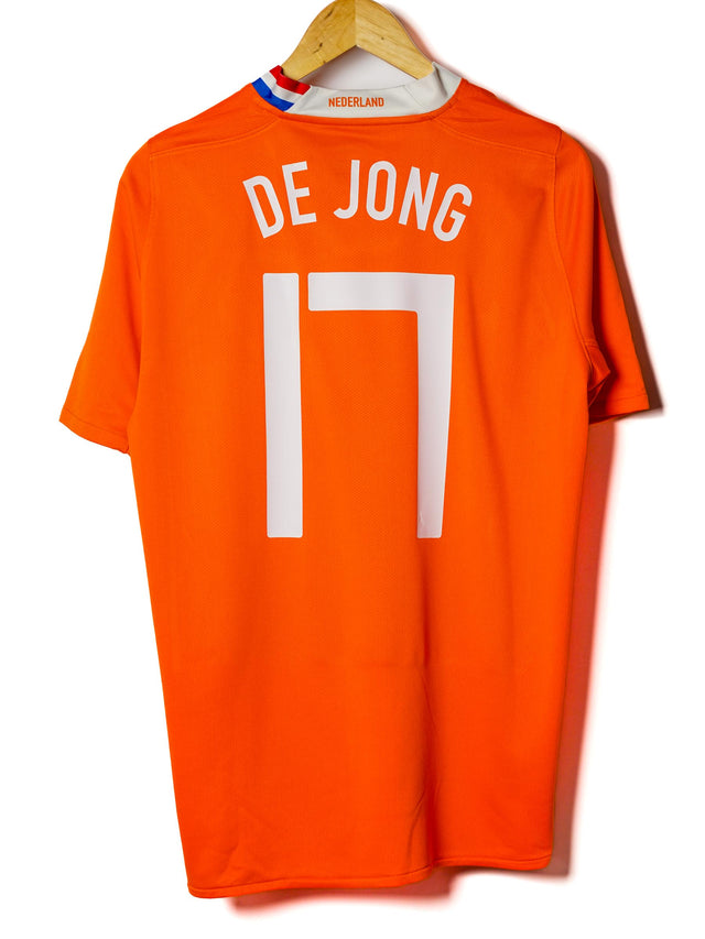 Netherlands Home Shirt 2008/10 De Jong #17 (M)