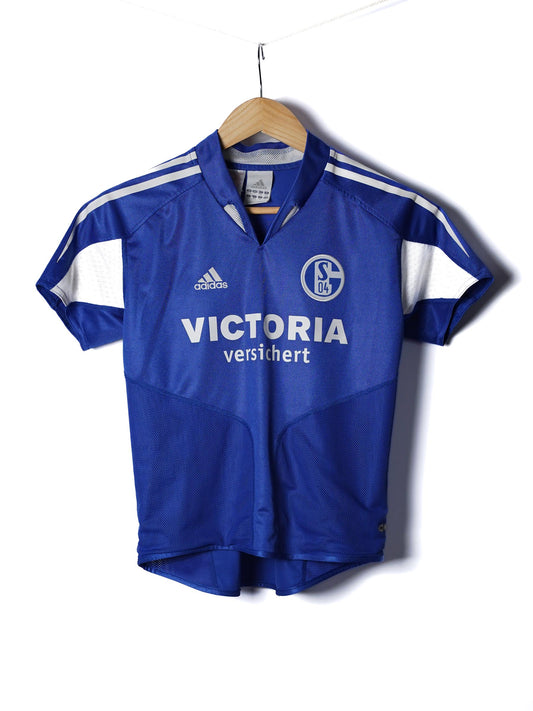 Schalke 04 Home Shirt 2005/06 (M kids)