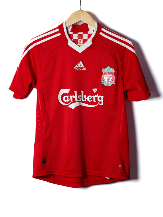 Liverpool Home Shirt 2008/10 (L Kids)