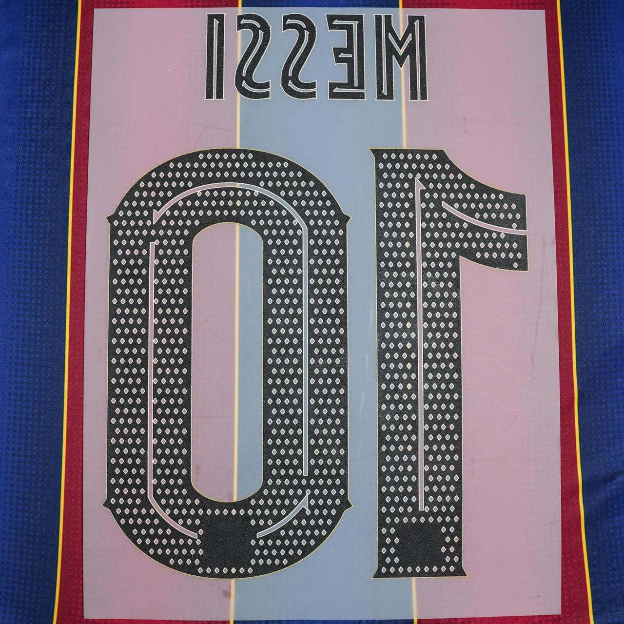 2020/21 FC Barcelona Home Name Set Messi #10 Cup Version (Repro)
