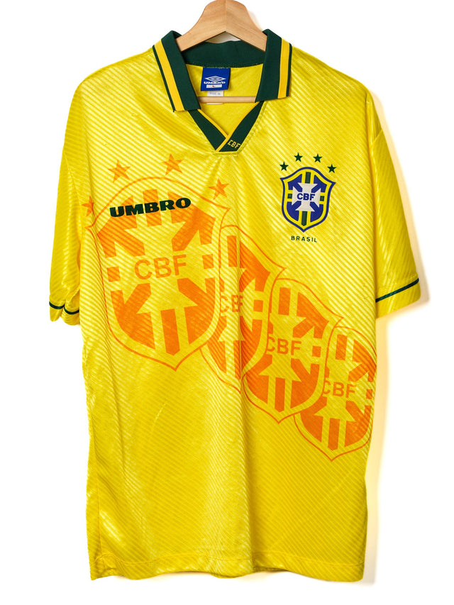 Brazil Home Shirt 1996/97 (L)