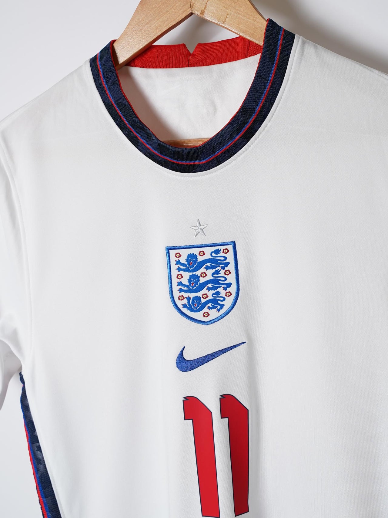 England Home Shirt 2020/21 Rashford #11 BNWT (XS)