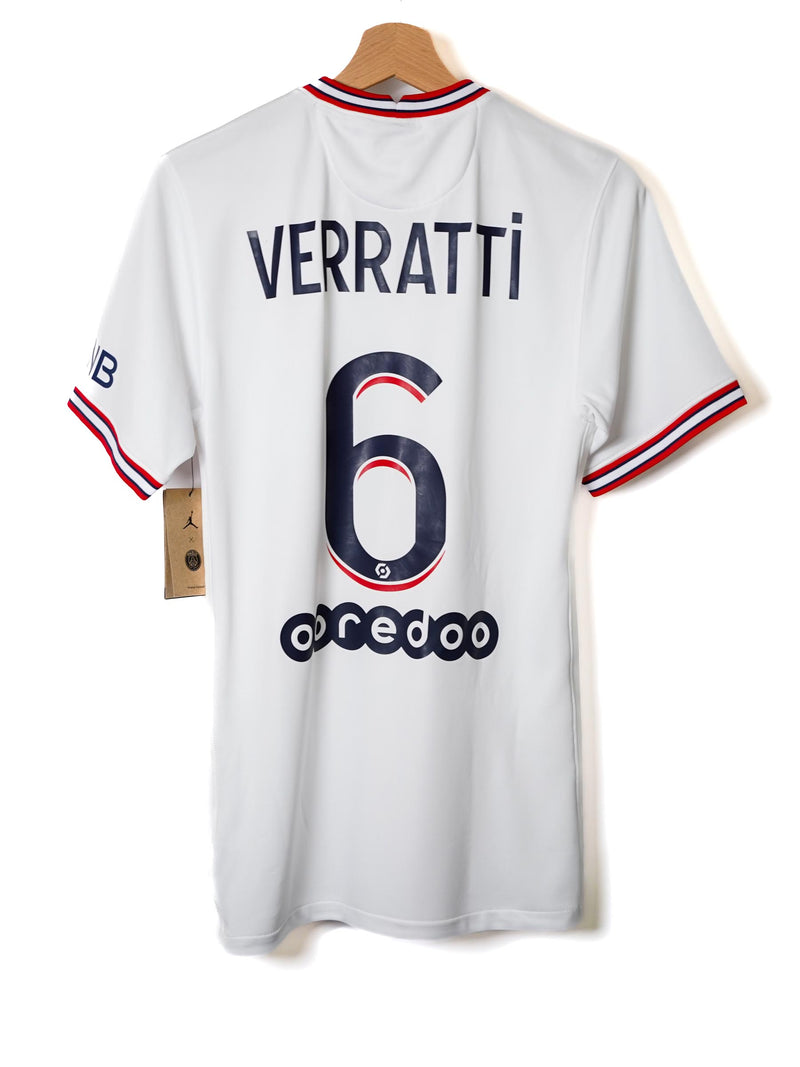 PSG Fourth Shirt 2021/22 Verratti #6 BNWT (XS)