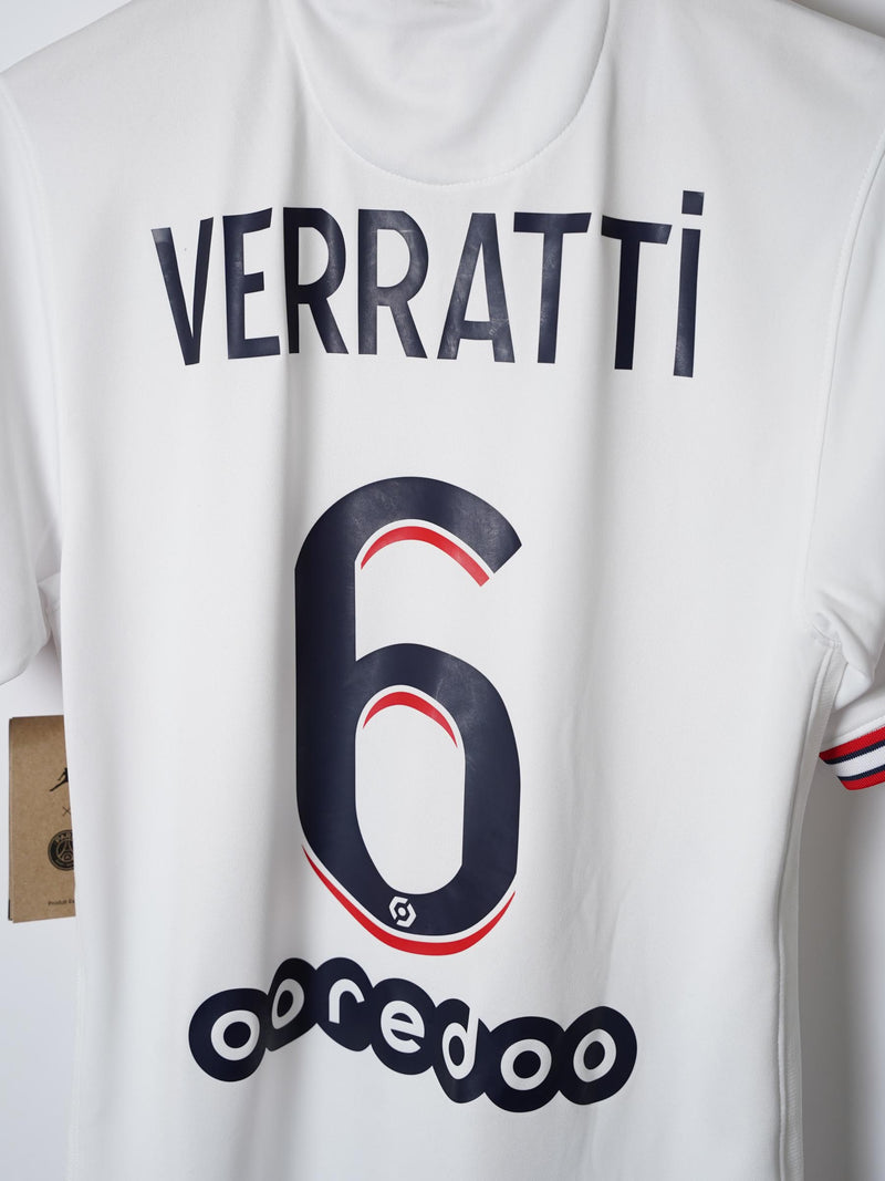 PSG Fourth Shirt 2021/22 Verratti #6 BNWT (XS)